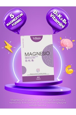 Magnesio-Magnesiumkomplex Vitamin B6 und D3k2 - 1