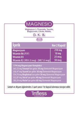 Magnesio-Magnesiumkomplex Vitamin B6 und D3k2 - 5