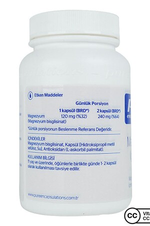 Magnesium (GLYCİNATE) 60 Kapsül - 5