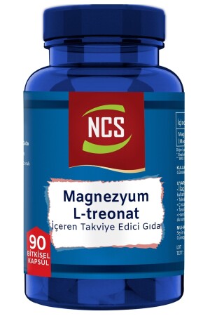 Magnesium Magnesium L-Threonat Vegetarisch 90 Kräuterkapseln Magnesium L-Threonat - 2