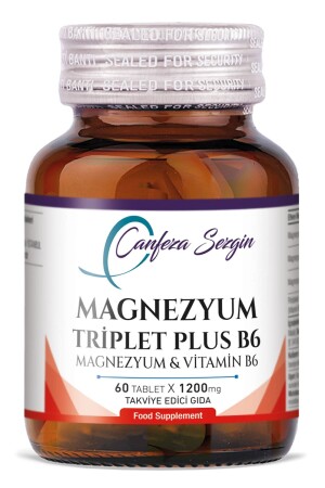 Magnesium Triplet Plus B6 Magnesium & Vitamin B6 MGN1 - 1