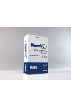 Magnesiumkomplex Vitamin B6, 60 Kapseln NEWDAYİ - 3