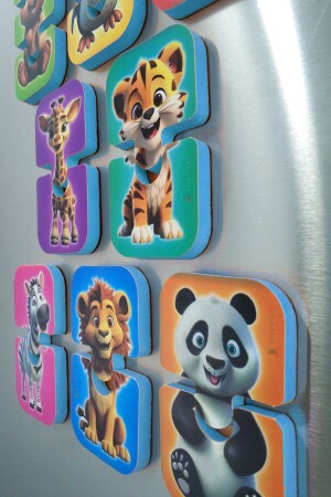 Magnet-Baby-Puzzle Wilde Tiere Magnet-Puzzle - 6