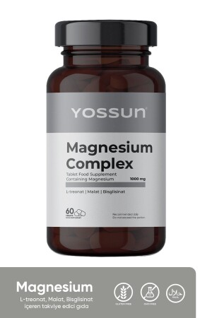 Magnezyum Complex Tablet Takviye Edici Gıda 1000mg - 2