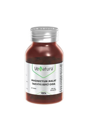 Magnezyum Malat Takviye Edici Gıda 200 Mg 60 Tablet - 2