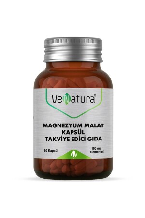 Magnezyum Malat Takviye Edici Gıda 60 Kapsül - 2