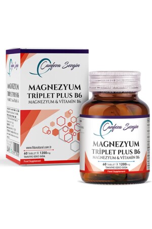 Magnezyum Triplet Plus B6 Magnezyum & Vitamin B6 MGN1 - 3