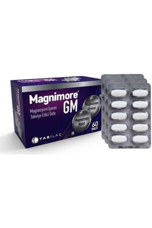 Magnimore Gm Magnezyum içeren Takviye Edici Gıda 8680133000676 - 2