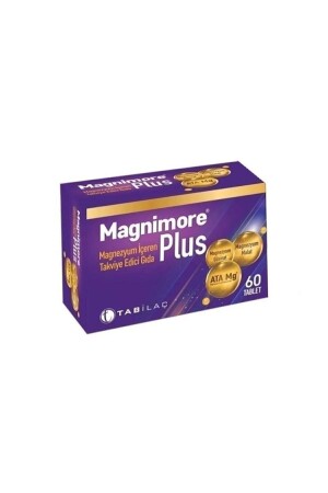 Magnimore Plus 60 Magnezyum İçeren Takviye Edici Gıda - 1