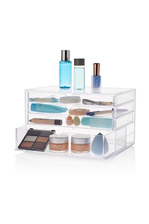 Make-up-Organizer mit 4 Schubladen - 2