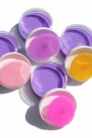 Make-up-Pinsel und Schwamm, Reinigungsseife und Silikonmatte 70 g POPBeautySoap - 4