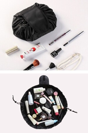 Make-up-Tasche mit Kordelzug – Make-up-Organizer-Tasche - 2