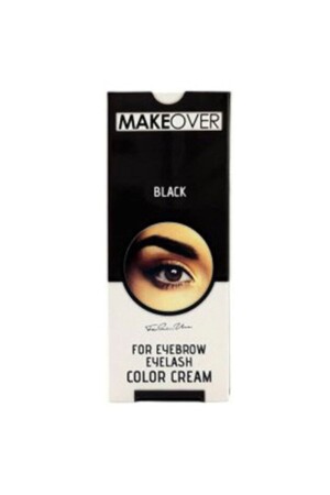 Makeover Black Kaş Kirpik Boyası Siyah - 1