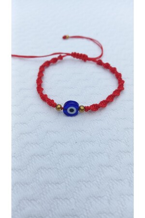 Makramee-Armband mit Evil-Eye-Perlen - 3