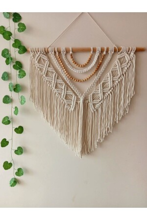 Makrome Duvar Süsü - Handmadecorner