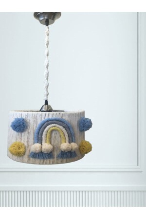 MNZ-Macrame Rope Wrap غرفة الأطفال شمعة غرفة الأطفال شمعة EVM-004 - EviminDekoru