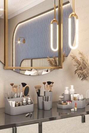 منظمة مكياج MNZ - محفظة فرشة مجموعة 3 - Pufwin Home