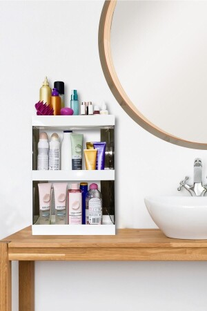 مكنسة (MNZ) - المجوهرات والمنتجات الرعاية المُنظمة رف موقف مرتفعين مجموعة تخزين منظمة متعددة الأغراض - Ata Home