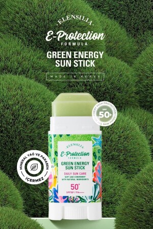 Makyaj Üzerine Uygulanabilen Stick Güneş Kremi Spf 50- Pa-- Green Energy Sun Stick - 6