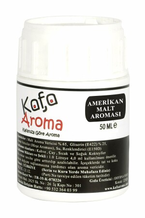 Amerikan Malt Aroması Hazır Karışım Malt Kiti 50 ml P10S7724 - 1