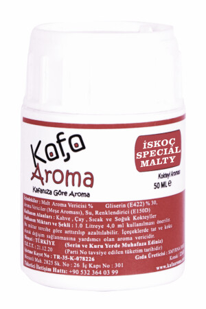 Iskoç Special Malt Aroması Hazır Karışım Malt Kiti 50 ml P185S2108 - 2