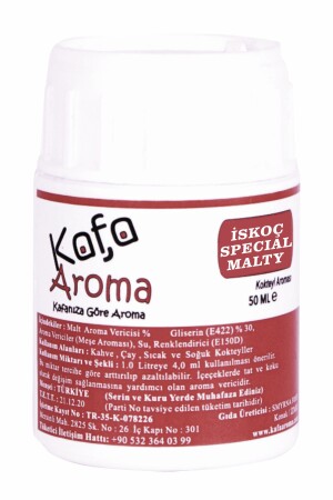 Iskoç Special Malt Aroması Hazır Karışım Malt Kiti 50 ml P185S2108 - 1