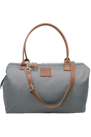 Mama-Tasche, exklusives Design, Grau, Baby-Mutter-Baby-Pflege- und Damentasche - 1