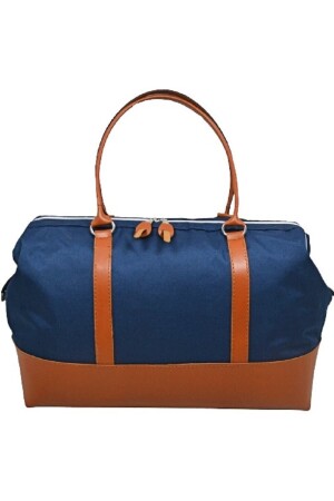 Mama-Tasche, exklusives Leder-Design, 3er-Set, Marineblau, Baby-Mutter-Baby-Pflege- und Damentasche - 5