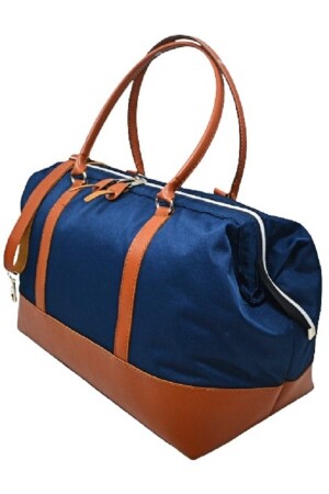 Mama-Tasche, exklusives Leder-Design, 3er-Set, Marineblau, Baby-Mutter-Baby-Pflege- und Damentasche - 7