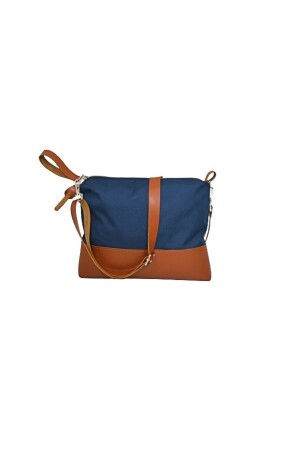 Mama-Tasche, exklusives Leder-Design, 3er-Set, Marineblau, Baby-Mutter-Baby-Pflege- und Damentasche - 9