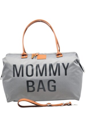 Mama-Taschen-Design, graue Baby-Mutter-Babypflege- und Damentasche - 3