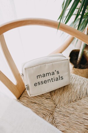 Mama's Essentials Organizer Çok Amaçlı Kanvas Çanta / Makyaj Çantası / Bebek Bakım Çantası BAG001ME - 3