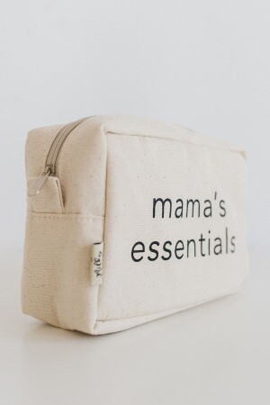 Mama's Essentials Organizer Mehrzweck-Leinentasche/Make-up-Tasche/Babypflegetasche - 5