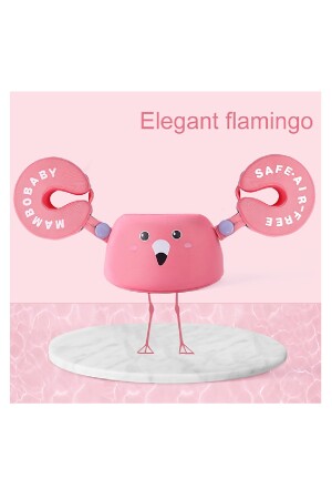 Mambobaby Bebek/çocuk Yüzme Kolluk Yelek/ Can Yeleği- Baby Arm Ring Pink BabyFloat1 - 3