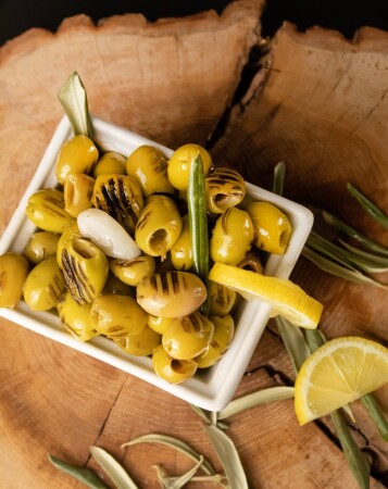 Manisa-Akhisar Izgara Yeşil Zeytin - Halal