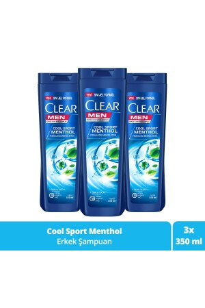 Männer Effektives Shampoo gegen Schuppen Cool Sport Menthol Erfrischende Menthol-Wirkung 350 ml - 1