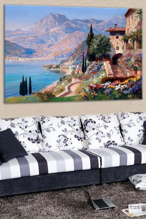 Manzara Kanvas Tablo Salon Koridor Ofis Ve Yatak Odası Ideal 8461721750 - Genel Markalar