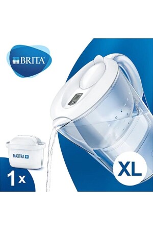 Marella XL Krug mit Filter – Weiß, 3,5 l 01BMR004 - 4