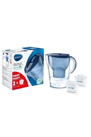 Marella XL Wasseraufbereitungskrug mit 2 Filtern – Blau 500-099-220-0040 - 4