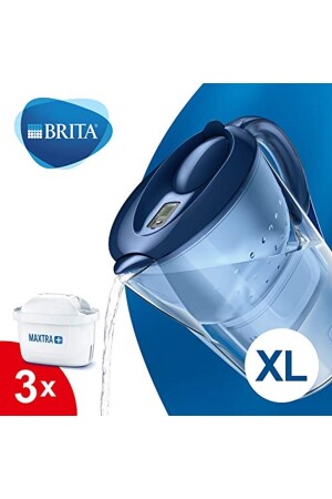 Marella XL Wasseraufbereitungskrug mit 3 Filtern – Blau KLCSHOP1018146 - 4