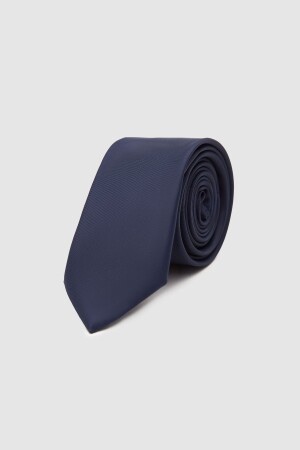 Marineblaue, schlichte 5,5 cm lange Krawatte 0HF15ORTKRDUZ - 1