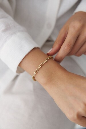 Mariner-Armband aus 14 Karat Gold - 3