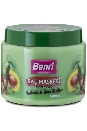 Marke: Haarmaske Sheabutter & Avocado 500 ml Kategorie: Haarmaske - 1