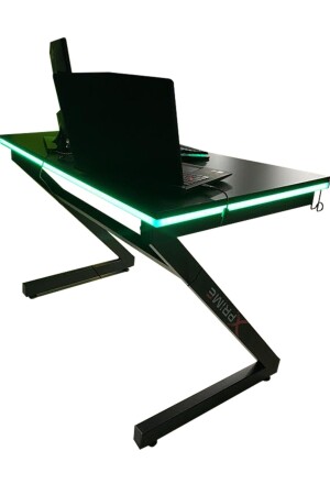 Markus RGB LED Gaming Tisch 140 cm - 4