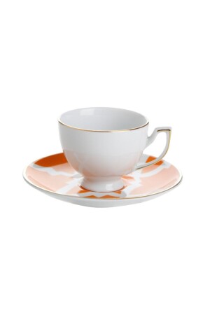 Marokko Desen3 Orange Untertasse Teetasse 170cc PRL18903 - 1