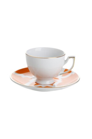 Marokko Desen3 Orange Untertasse Teetasse 170cc PRL18903 - 4