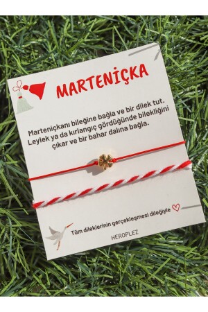 Marteniçka Rot-Weiß-Faden-Lucky-Thread-Märzschnur - 1