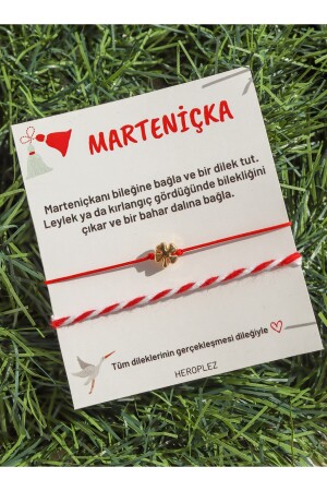 Marteniçka Rot-Weiß-Faden-Lucky-Thread-Märzschnur - 3