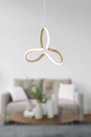 Martin Vintage moderne Pendelleuchte LED Kronleuchter Tageslicht Licht Wohnzimmer Küche Zimmer LED Kronleuchter - 2