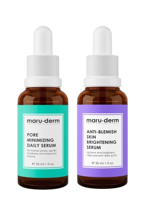 Maruderm 2er-Pack Serum-Set – Blemish Serum & Bha Pore Serum Mrd104 8682392495188 - 3